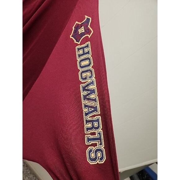 Harry Potter Hogwarts Women's Hooded Sweater Cape Maroon Red‎  Large Adult - Picture 3 of 9